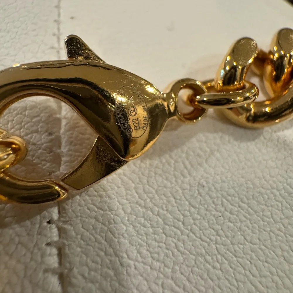 Chanel Rue Cambon Pendant Chain Necklace 22A